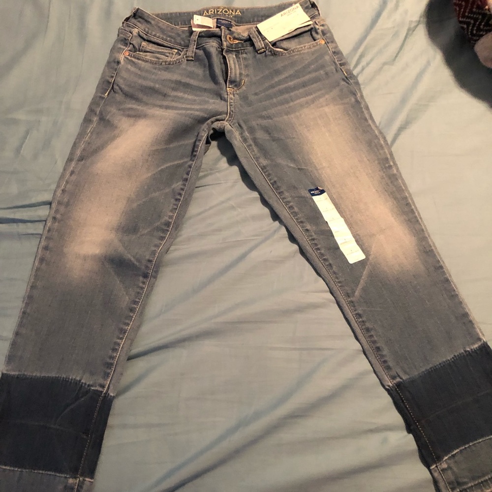 Arizona Jeggings Crop jeans size 1 NEW